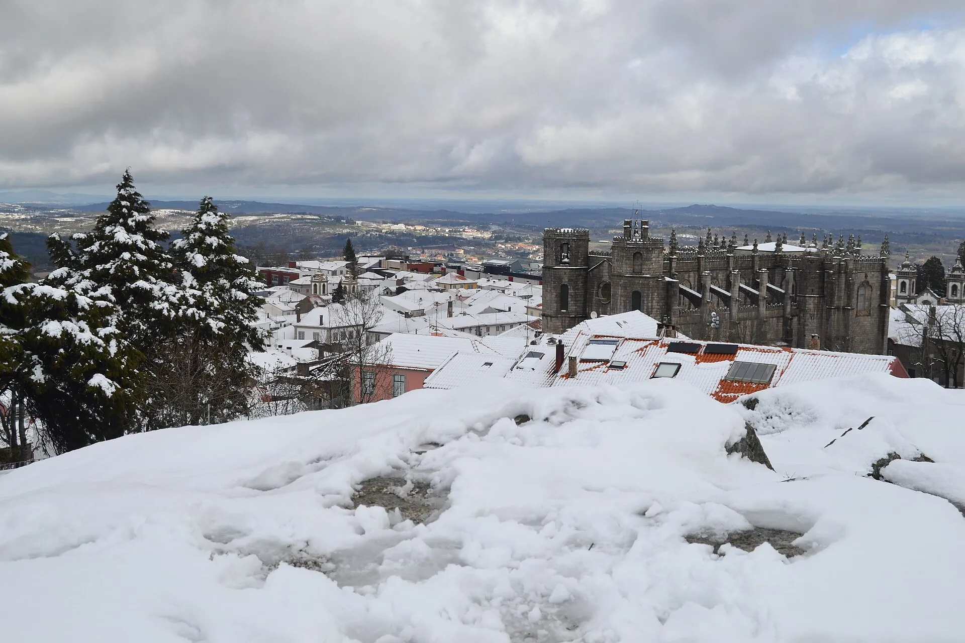 Sé Catedral da Guarda, em granito